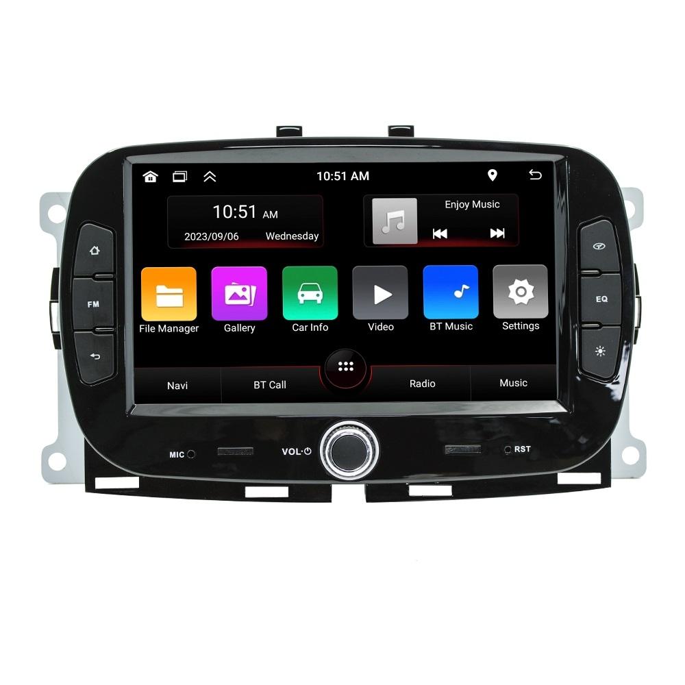 V562-1018583060DBT-202508290154-00 Android Car Navigation System For Fiat 500 - Bluetooth Fm Radio 1 + 32G Memory - 1 + 32G - Image 1