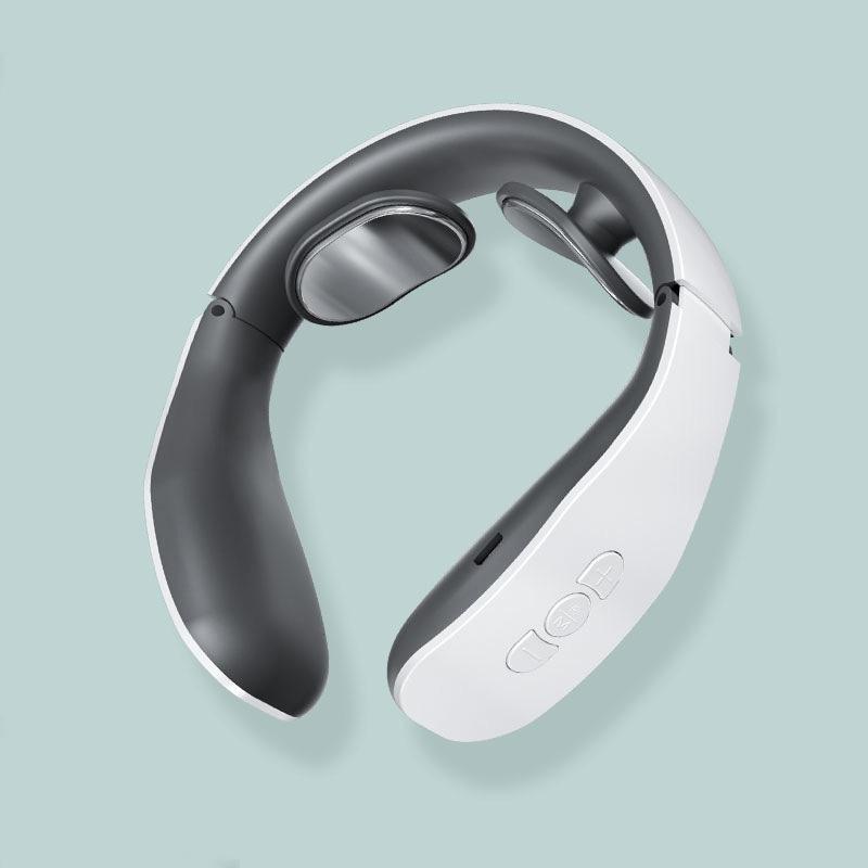 V562-1046011350DBT-202508280036-00 Portable Neck Massager With Heat Therapy Electromagnetic Pulse Technology - Image 1