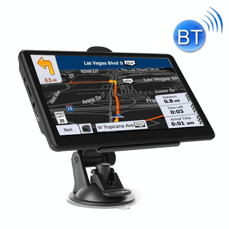 V562-106488100ADE-202508271516-00 7 Inch Car Gps Navigator 8G + 256M Capacitive Screen Bluetooth Reverse Image - Europe Map - Image 1