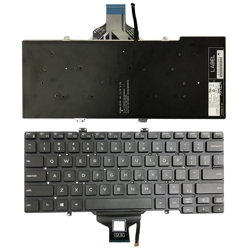 V562-108450500ADE-202508290426-00 Backlit Keyboard for us Version Devices - For Dell Latitude 7400 / 3400 - Image 1