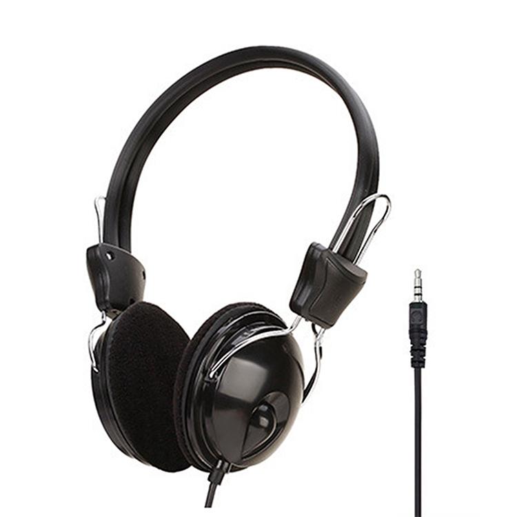 V562-1094191060DBT-202508280026-00 Black 3.5Mm Office Headset 1.6M Cable For Online Classes - Image 1
