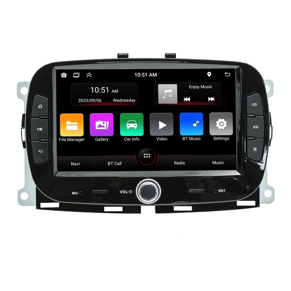 V562-2018583060DBT-202508290154-00 Android Car Navigation System For Fiat 500 - Bluetooth Fm Radio 1 + 32G Memory - 2 + 32G - Image 1