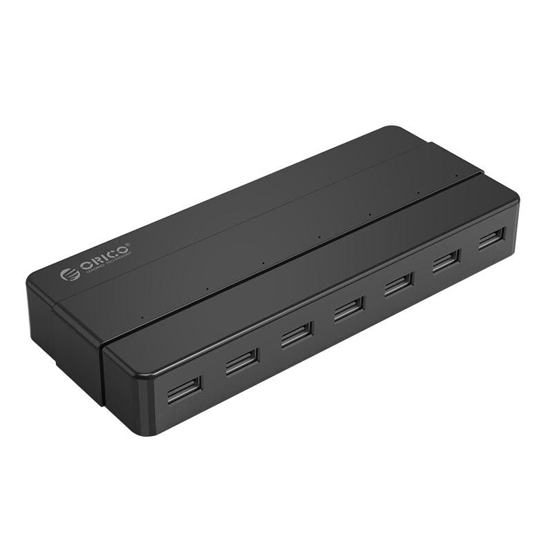 V562-2503-HU-S-202508280120-00 7-Port Usb 2.0 Desktop Hub With Power Adapter - Image 1