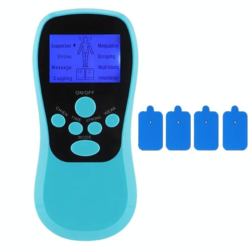 V562-3033514060DBT-202508292226-00 Blue Low Frequency Pulse Meridian Massage Instrument - Blue Standard - Image 1