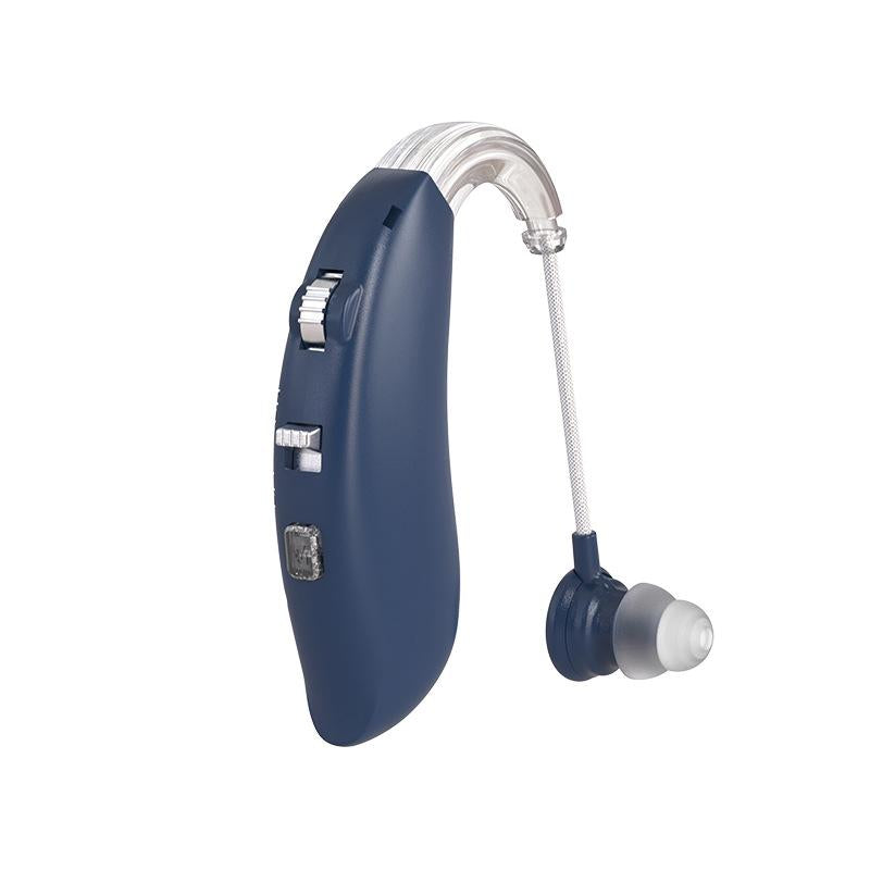 V562-3040303060DBT-202508272110-00 Rechargeable Hearing Aid Amplifier No Bluetooth Blue - Image 1