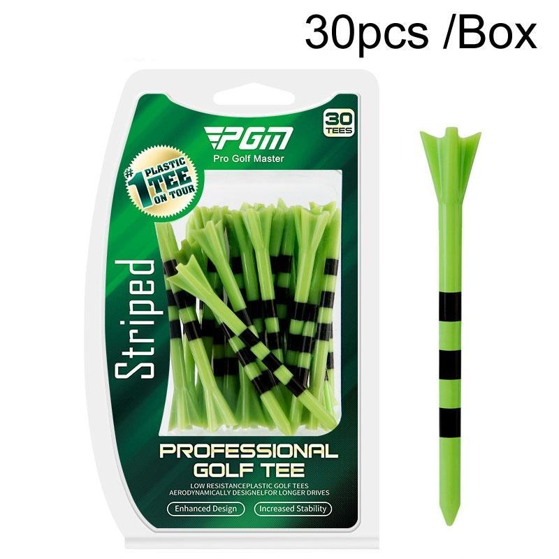 V562-3059454060DBT-202508281131-00 30-pack Golf Ball Tees with Limit Scale Line - Green 83mm - Qt027-Green - Image 1