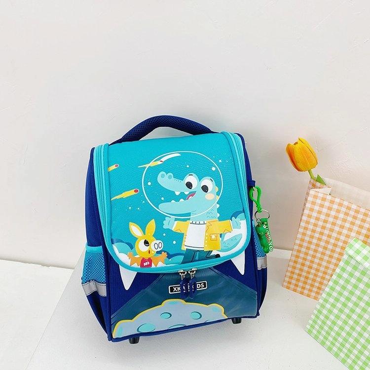 V562-3096324060DBT-202508281236-00 Kindergarten Dinosaur Shoulder Bag - Perfect for Little Ones - Dinosaur Green - Image 1