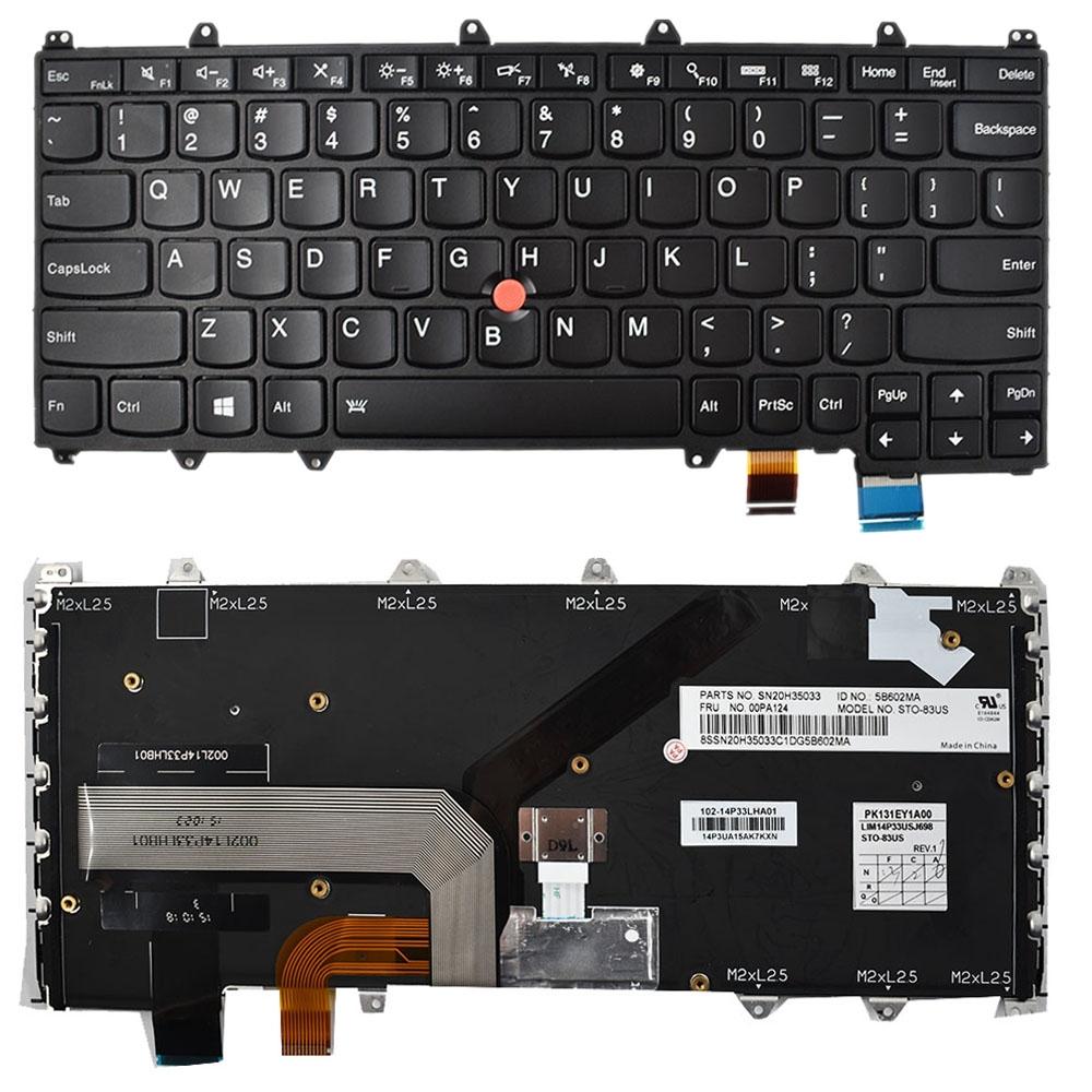 V562-3193PS-202508271554-00 Lenovo Thinkpad Yoga 260 12.5 Keyboard - us Version - Image 1