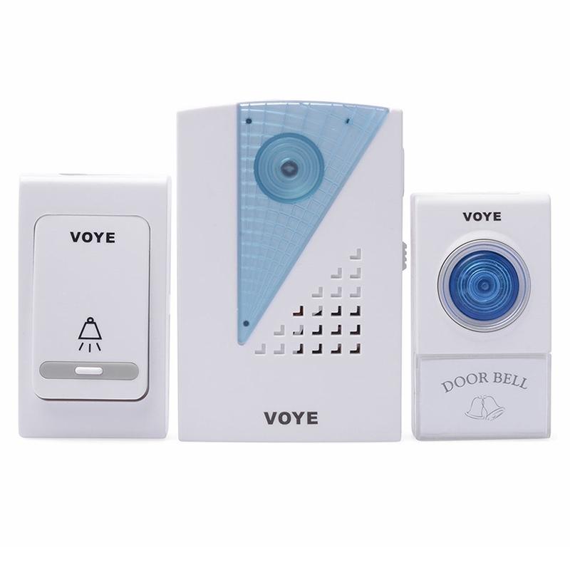 V562-3210-DW-S-202508271454-00 2 Remote Control Wireless Doorbell - White - Image 1
