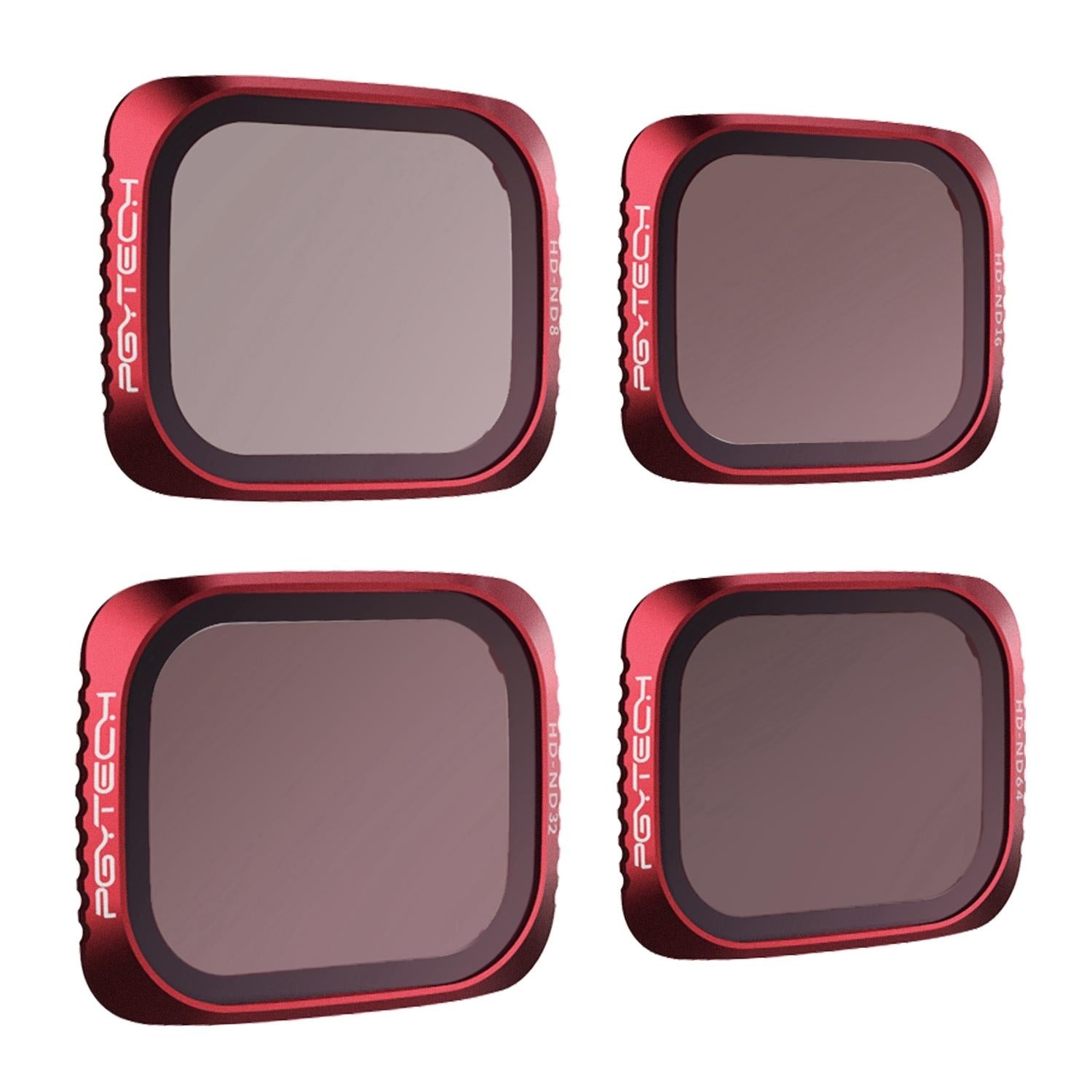 V562-4030POD-202508272010-00 4-in-1 Lens Filter Kit for Dji Air 2s - Nd8 Nd16 Nd32 Nd64 - Image 1