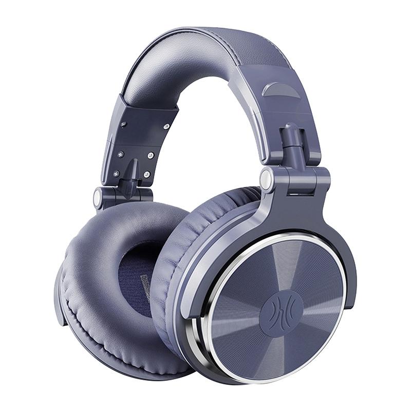 V562-406599100ADE-202508280032-00 Head-Mounted Wired Headphone With Noise Reduction & Mic Grey Blue - Image 1