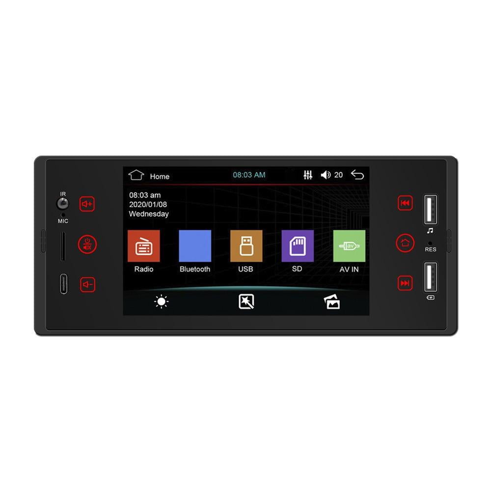 V562-4921200ADE-202508271352-00 5 Inch Hd Touch Car Mp5 Inch Player W / Bluetooth Dual Usb Reversing Video Radio - Image 1