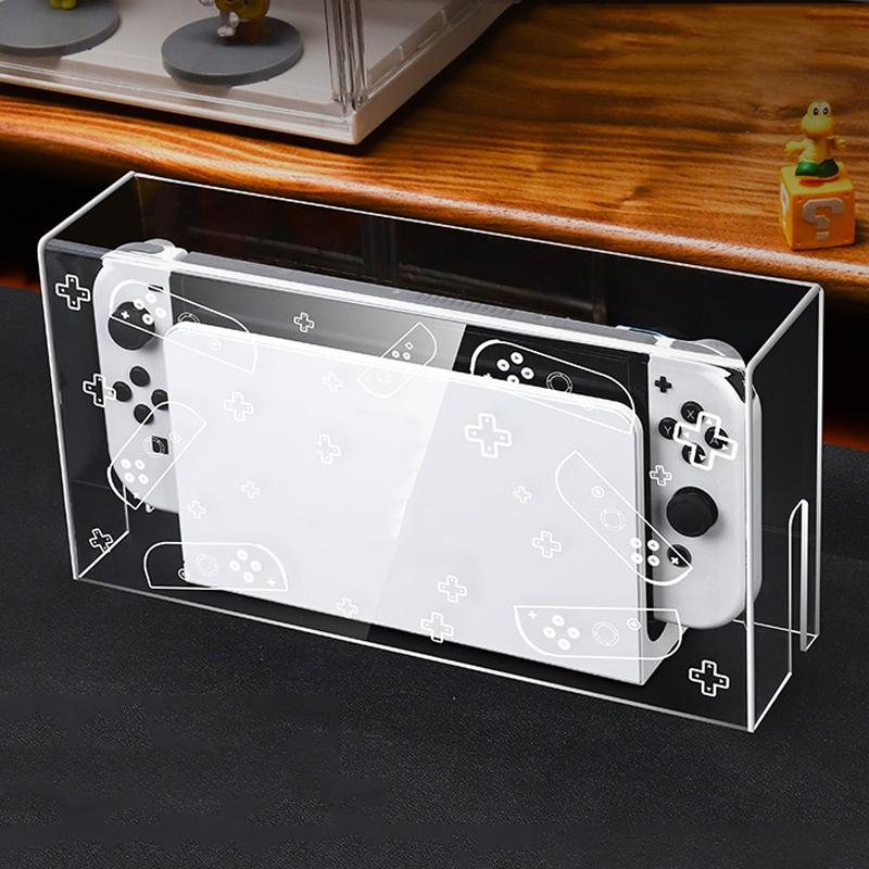 V562-5056833060DBT-202508271810-00 Protective Dust Cover for Switch Oled Console with Handle - Universal Fit - Image 1