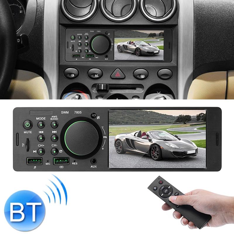 V562-5073SMC-202508271725-00 4.1 Inch Car Mp5 Player W / Fm Bluetooth Tf & Remote - Image 1
