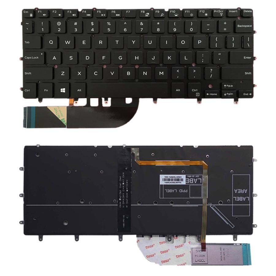 V562-5093PS-202508271646-00 Backlit Keyboard for Dell Inspiron Xps 13 / 15 - Image 1