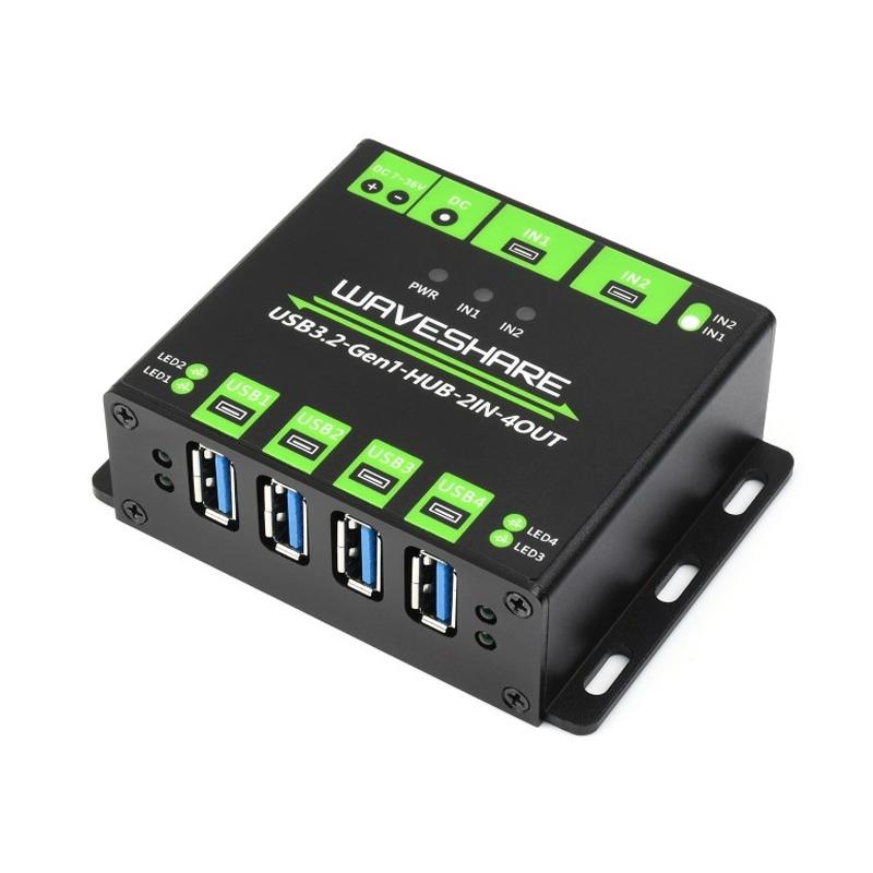 V562-53783620DBT-202508280422-00 4-Port Usb 3.2 Hub With Dual Host Switching - Image 1