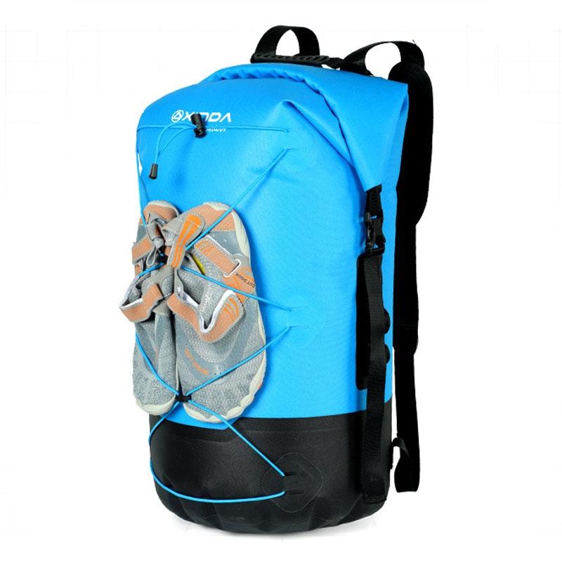V562-6032805060DBT-202508290036-00 Waterproof Outdoor Stream Tracing Backpack Black 16L - Blue-36L - Image 1