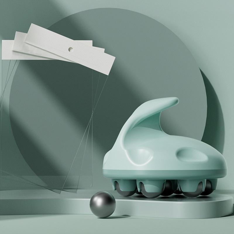 V562-6037342060DBT-202508280741-00 Green Abdominal Ball Meridian Massager For Calf Muscle Relaxation Magnetic Ball - Image 1