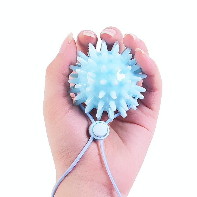 V562-7150191750DBT-202508280425-00 6Cm Tpr Grip Ball For Stroke Recovery & Massage Light Blue - Image 1