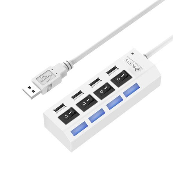 V562-8020-HU-S-202508280415-00 4-Port Usb Hub With High Speed 2.0 Splitter And On / Off Switch - Image 1