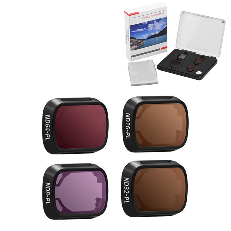 V562-8082783060DBT-202508290354-00 4-piece Nd Filter Set for Dji Mini 3 / 3 Pro - Nd8pl Nd16pl Nd32pl Nd64pl - 4Pcs/Set Nd8Pl+Nd16Pl+Nd32Pl+Nd64Pl - Image 1