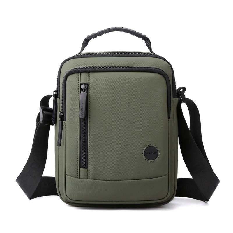 V562-8098283060DBT-202508290640-00 Men's Army Green Shoulder Messenger Bag Large - Large Army Green - Image 1