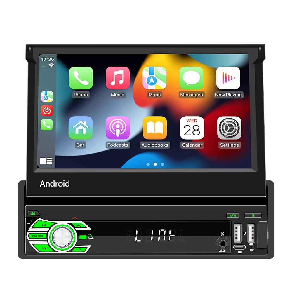 V562-8169PRC-202508271621-00 7 Inch Android Car Gps Navigation Bluetooth Stereo Radio Mirror Link Fm Wifi - Image 1