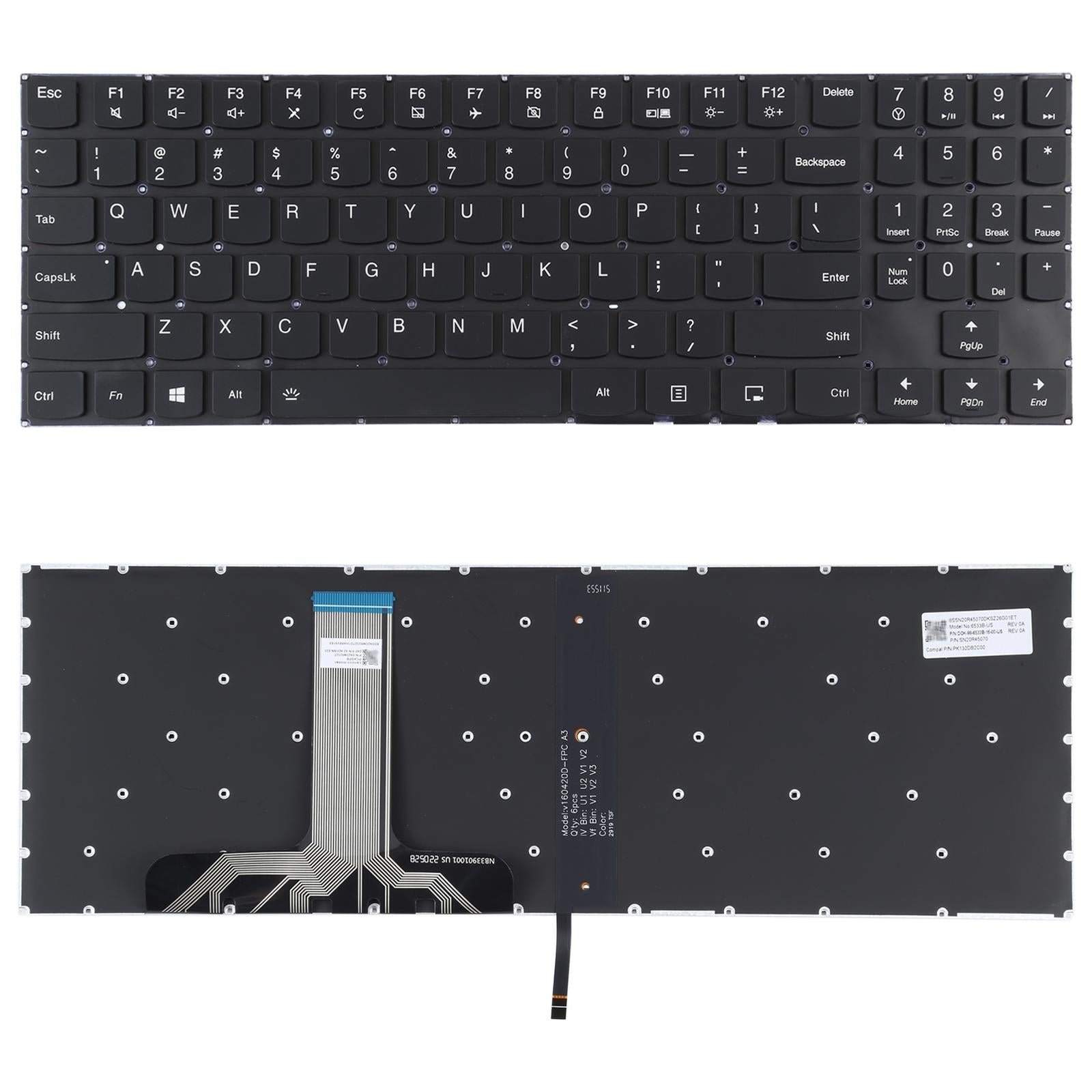 V562-8690SPS-202508271652-00 Backlit Uk Keyboard for Lenovo Legion Y520 / Y720 - Image 1