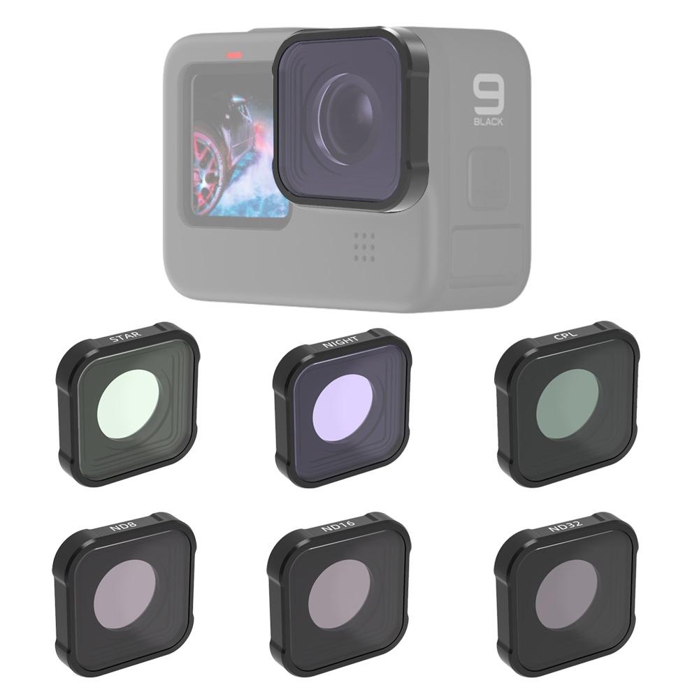 V562-8911ACD-202508271906-00 Kb Series Star Cpl Night Lens Filter for Gopro Hero10 / 9 - Nd8 / 16 / 32 - Image 1