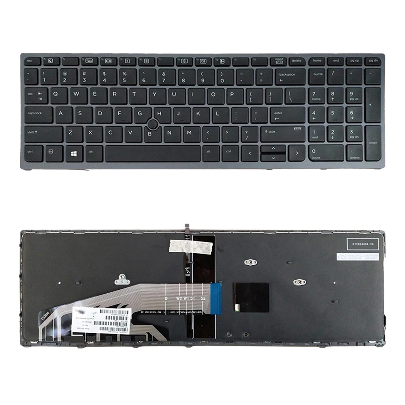 V562-8961SPS-202508272321-00 Backlit Keyboard for Hp Zbook 15 / 17 G3 - us Version - Image 1