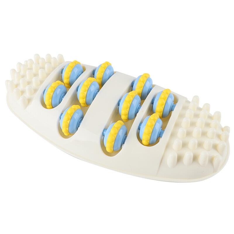 V562-A1001661060DBT-202508280710-00 Stimulating Foot Massager Kneading Acupuncture Roller White - Image 1