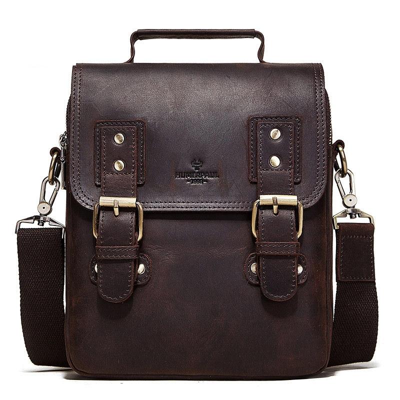 V562-A1030193060DBT-202508280241-00 Brown Leather Crossbody Backpack For Men - Image 1