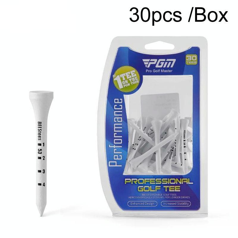 V562-A1038454060DBT-202508281731-00 Adjustable Golf Tee Set - 30 Pieces Wooden Height Limit Spike Depth Marker - 53Mm - Image 1