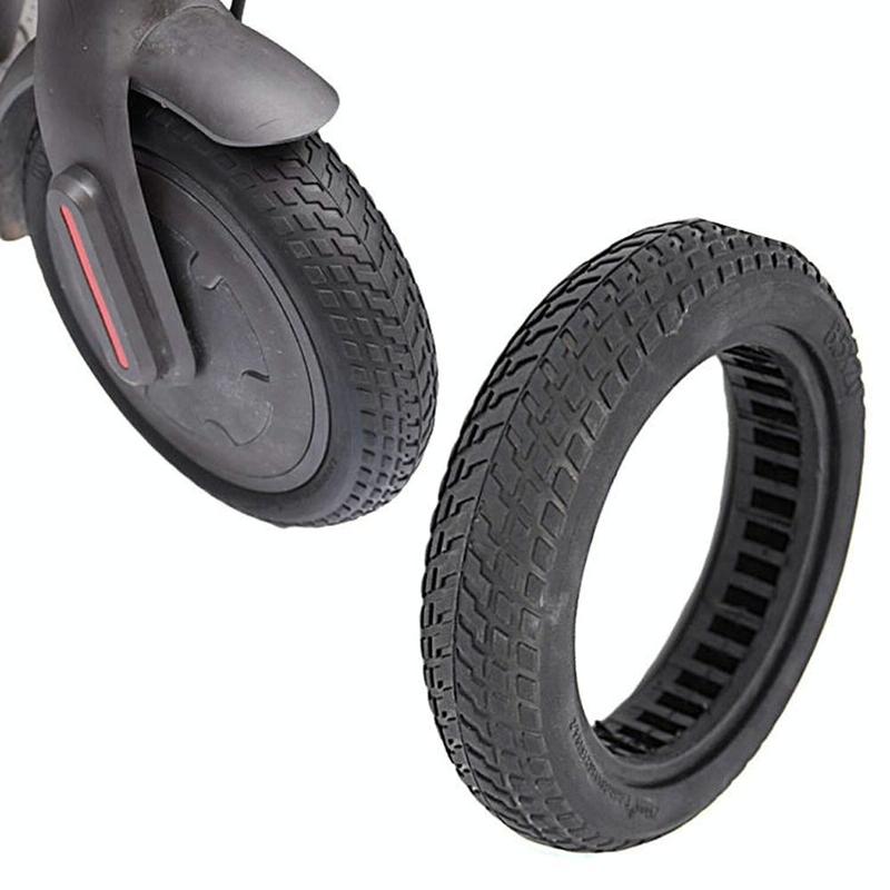 V562-A1055622750DBT-202508271153-00 Xiaomi M365 / M365 Pro Electric Scooter Tire - 8.5 Anti-stab Hollow Rubber - Black - Image 1