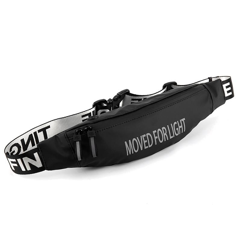 V562-A10570800ADE-202508290110-00 Waterproof Crossbody Waist Bag For Running & Sports - Black - Image 1