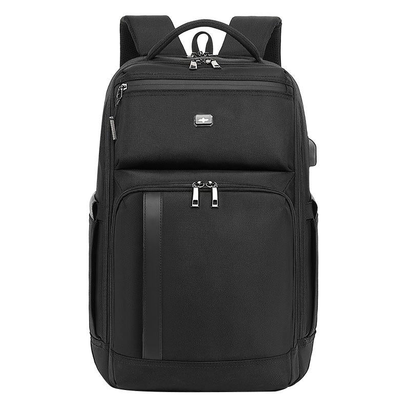 V562-A106193700ADE-202508280236-00 19 Inch Large Capacity Waterproof Backpack With Usb Black - Image 1