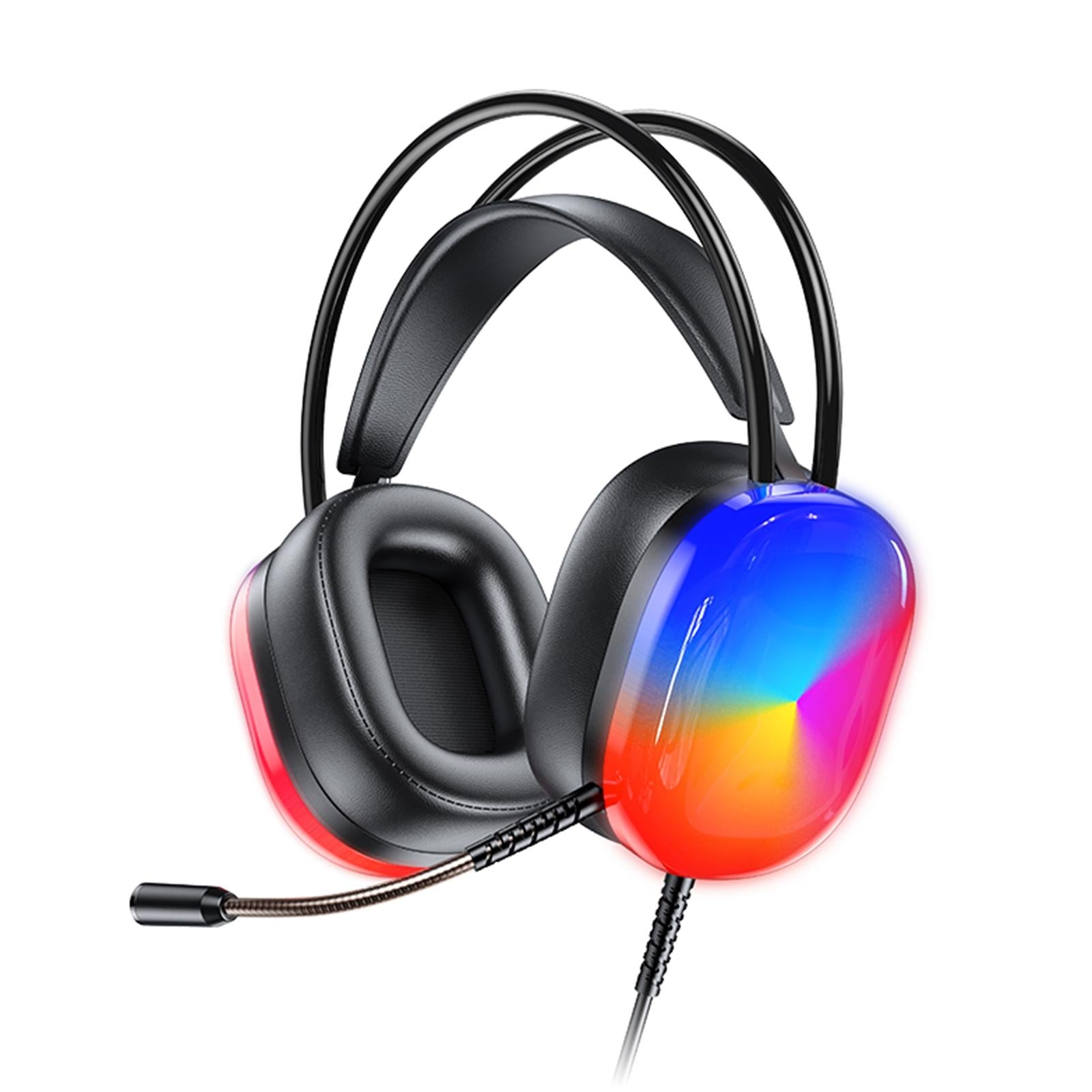 V562-A109105700ADE-202508292221-00 2M Luminous Wired Headphones Awei Gm-11 - Black - Image 1