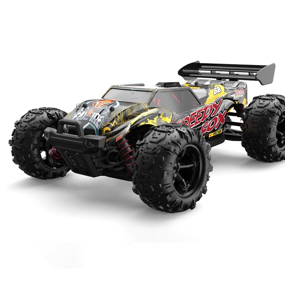 V562-A109998300ADE-202508271521-00 High Speed 4wd Rc Car - 1 18 Scale - Black / Yellow - Image 1