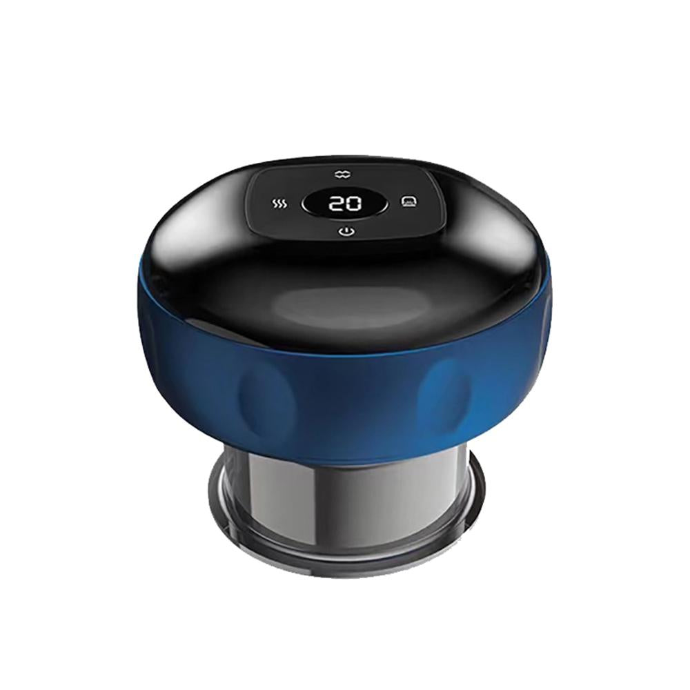V562-A2063302060DBT-202508292245-00 12-Speed Electric Cupping Massage Device Fast Charging - Blue - Image 1