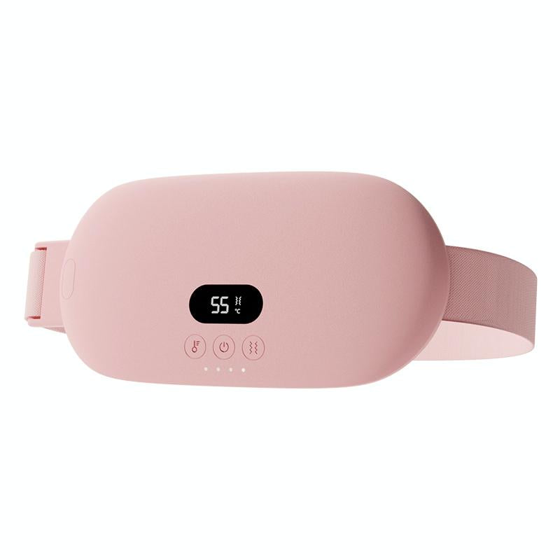 V562-A2096543060DBT-202508292111-00 Smart Massage Belt For Abdomen & Waist Electric & Warm - Pink 4000Mah - Image 1