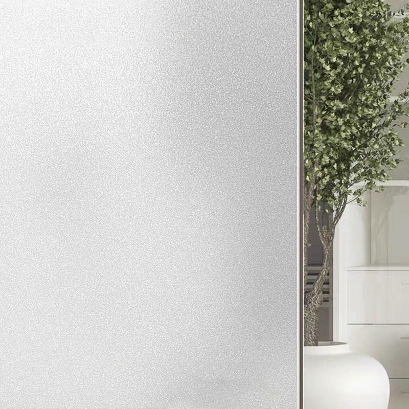 V562-A3048154060DBT-202508282110-00 30cm Wide Electrostatic Frosted Window Film for Thermal Insulation - Glue-Free Pure Matte - 45Cm Wide/Meter - Image 1