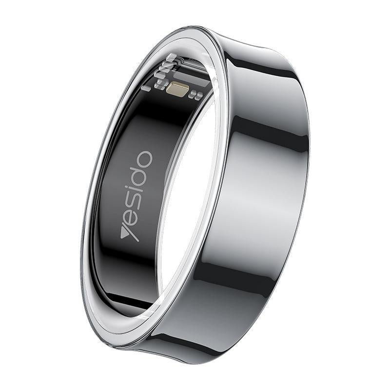 V562-A308466700ADE-202508290552-00 Smart Health Ring Temp Heart Rate Bp Reminder Black - 63Mm - Image 1