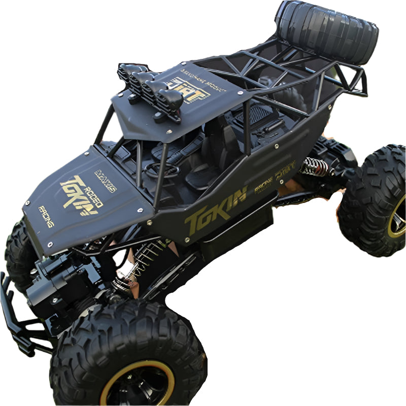V562-B0152THC-202508281430-00 Off-road Climbing Car with 2.4ghz Remote Control and Double Motors - Black - Image 1