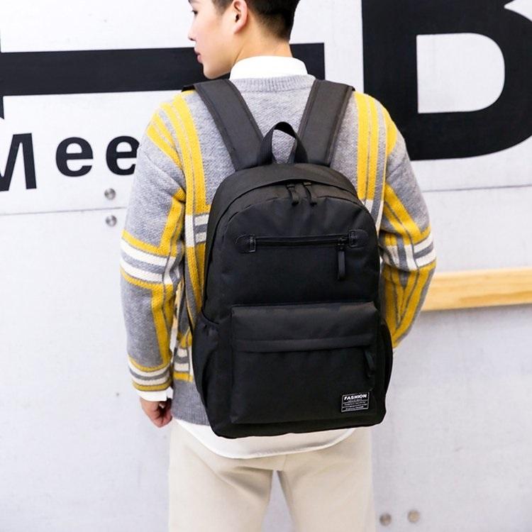 V562-B02297031YZ-202508282020-00 Outdoor Travel Usb Backpack - Compact & Durable - Black - Image 1