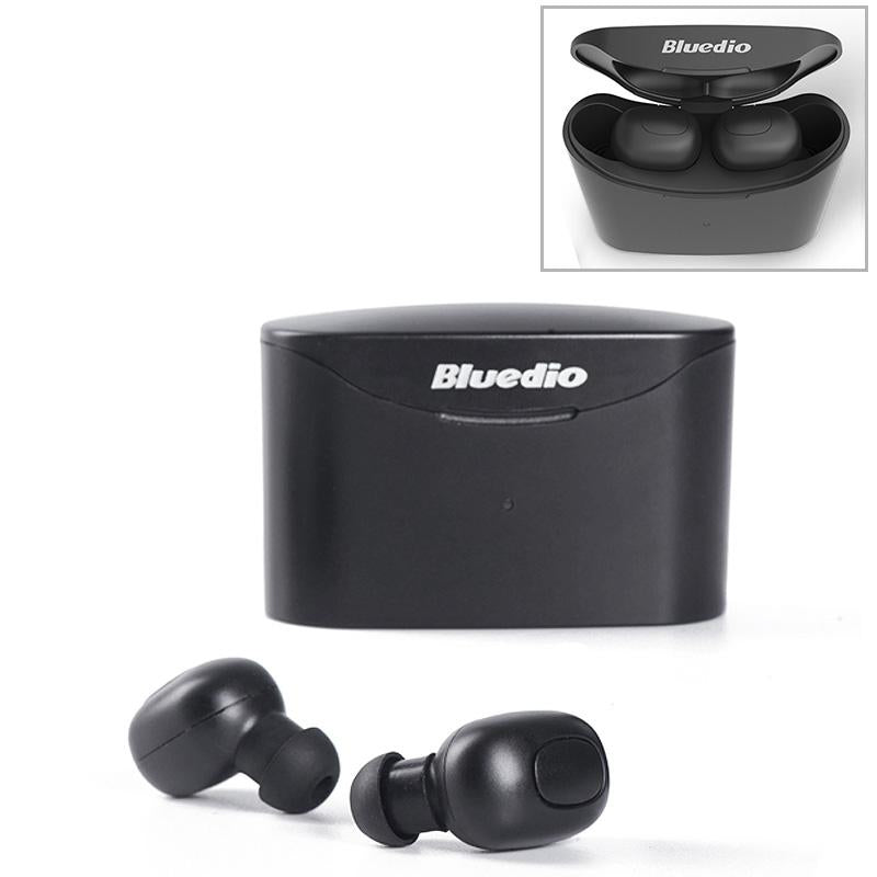 V562-B0230D6PI-202508282354-00 Bluetooth 5.0 Wireless Earbuds with Charging Case - Black - Image 1