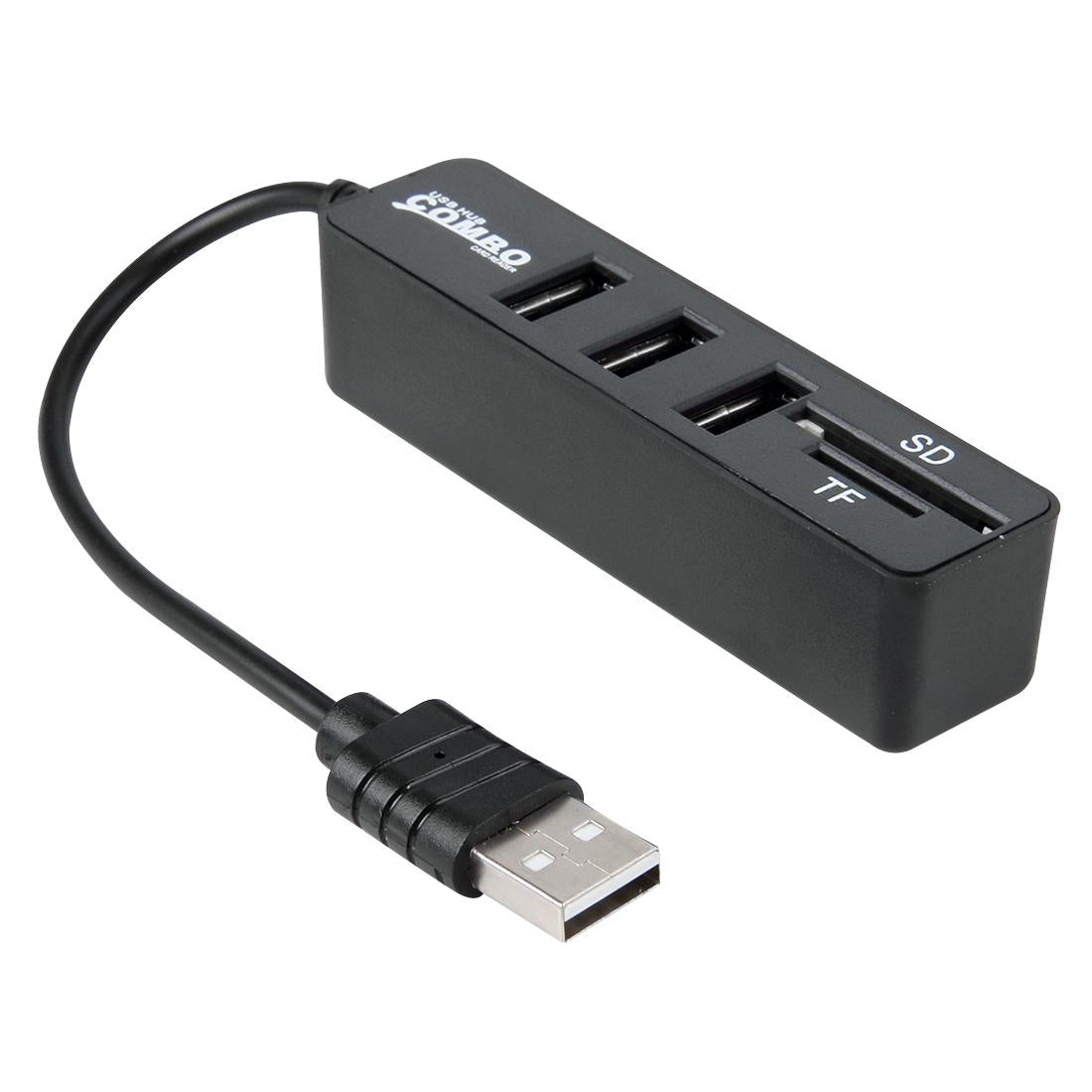 V562-B0660CT-202508272330-00 3-Port Usb Hub + Micro Sd Card Reader For Windows & Mac - Image 1