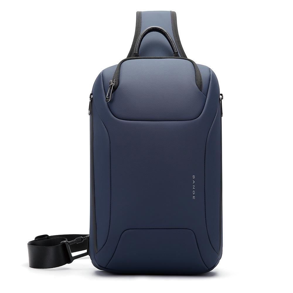 V562-B1015855060DBT-202508282331-00 Men Chest Bag Business Shoulder Crossbody Bag - Blue - Image 1