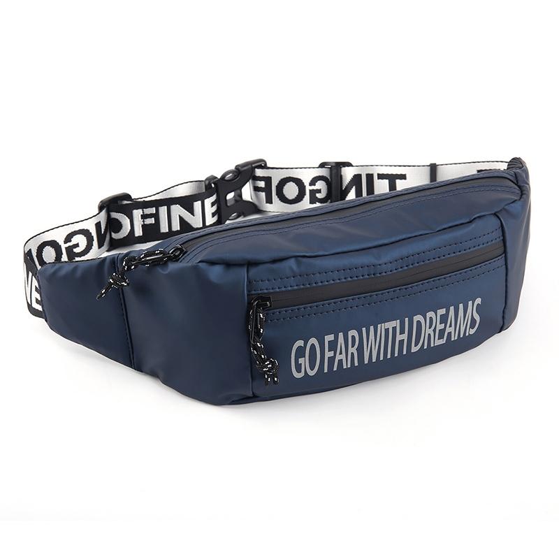 V562-B10170800ADE-202508282321-00 Multi Function Outdoor Waist Crossbody Chest Bag For Mobile Phones - Dark Blue - Image 1