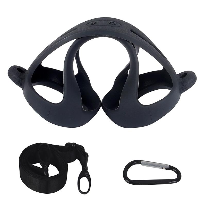 V562-B1034552060DBT-202508282010-00 Silicone Protective Case for Jbl Flip6 Bluetooth Speaker - Black - Image 1