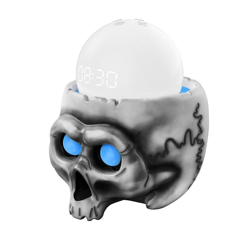 V562-B1037481060DBT-202508280846-00 5-piece Desktop Storage Bracket for Amazon Echo Dot 4 - Black - Image 1